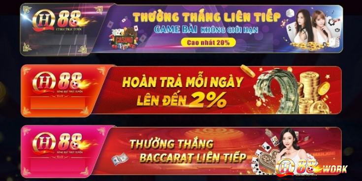 Casino với nhiều khuyến mãi QH88 cực sốc
