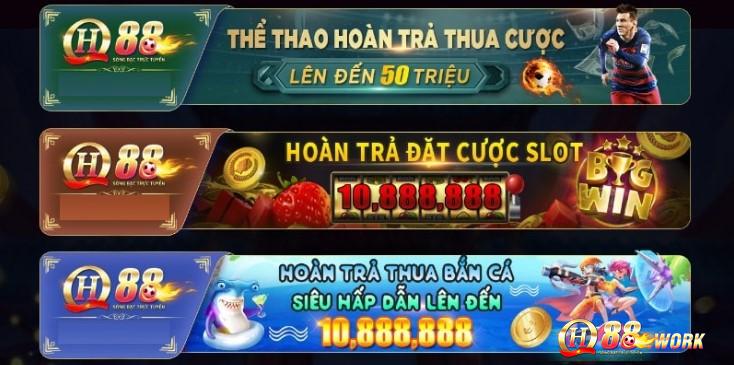 Khuyến mãi QH88 hoàn trả siêu hấp dẫn
