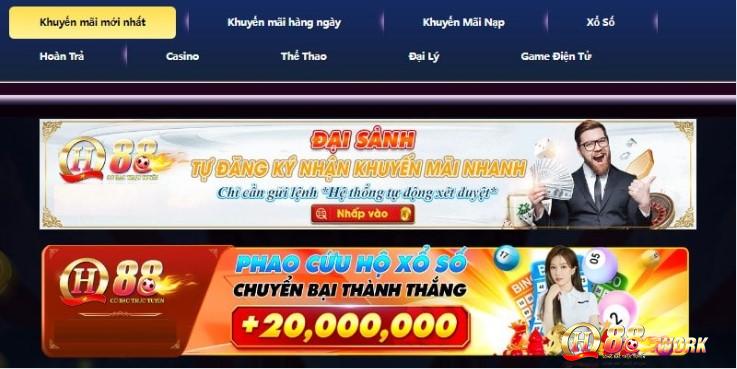 Siêu hấp dẫn với các chương trình khuyến mãi tại QH88